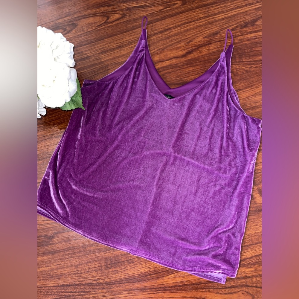 Purple tank top